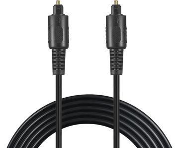 SANDBERG Digitales Audio-Kabel (optisch) - TOSLINK männlich zu TOSLINK männlich von LumaTech