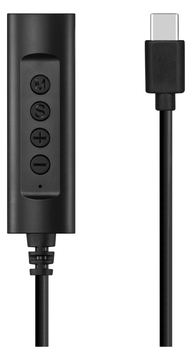 SANDBERG Headsetadapter - 4-poliger Mini-Stecker weiblich zu 24 pin USB-C männlich von LumaTech