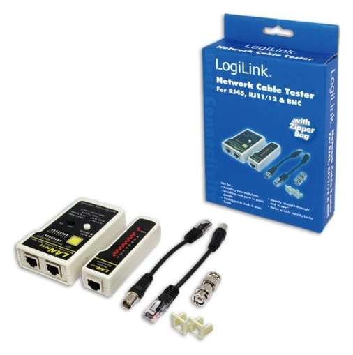 LogiLink Network Cable Tester - Netzwerktester-Set