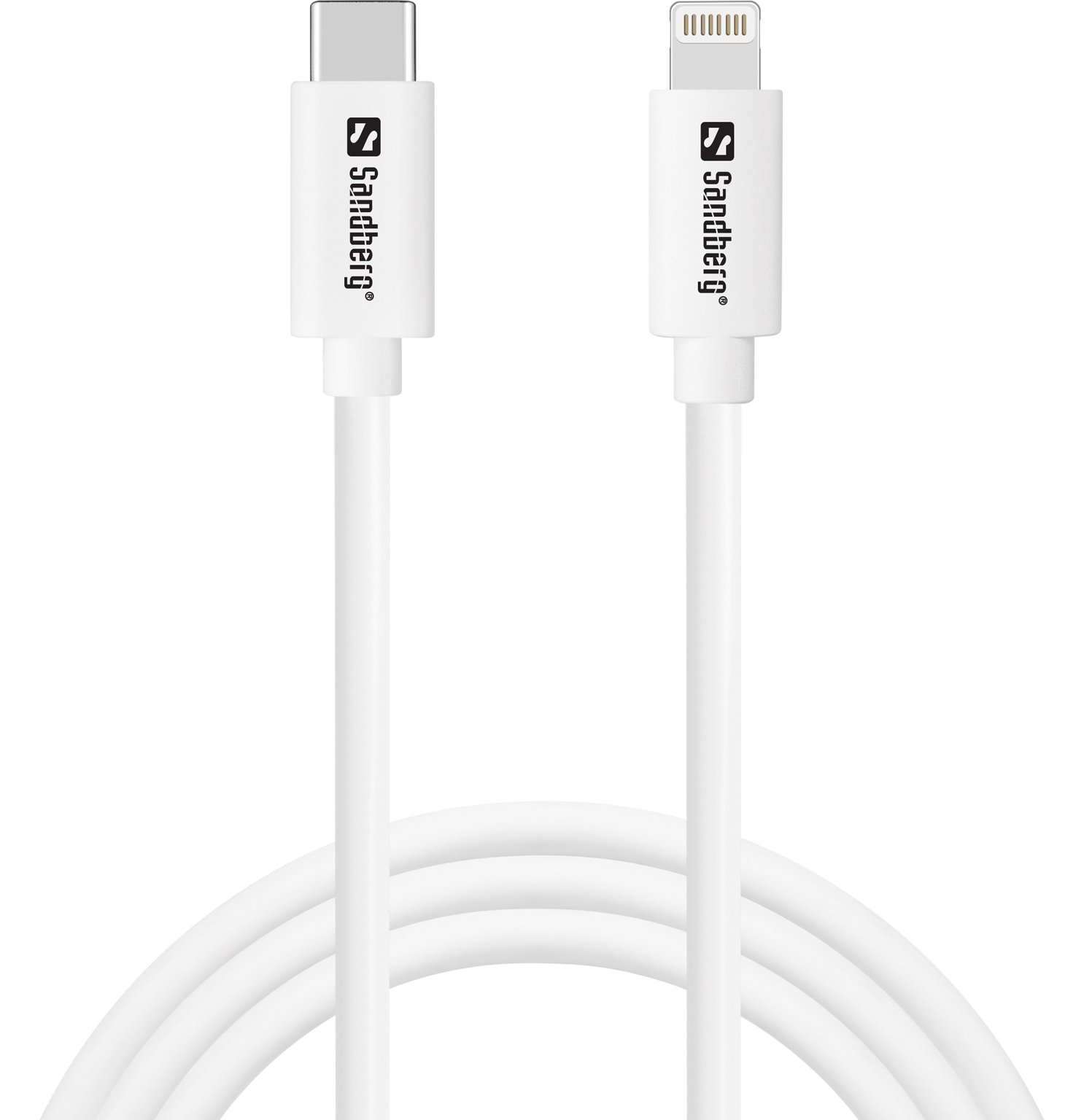 SANDBERG Lightning-Kabel - Lightning männlich zu 24 pin USB-C männlich von LumaTech