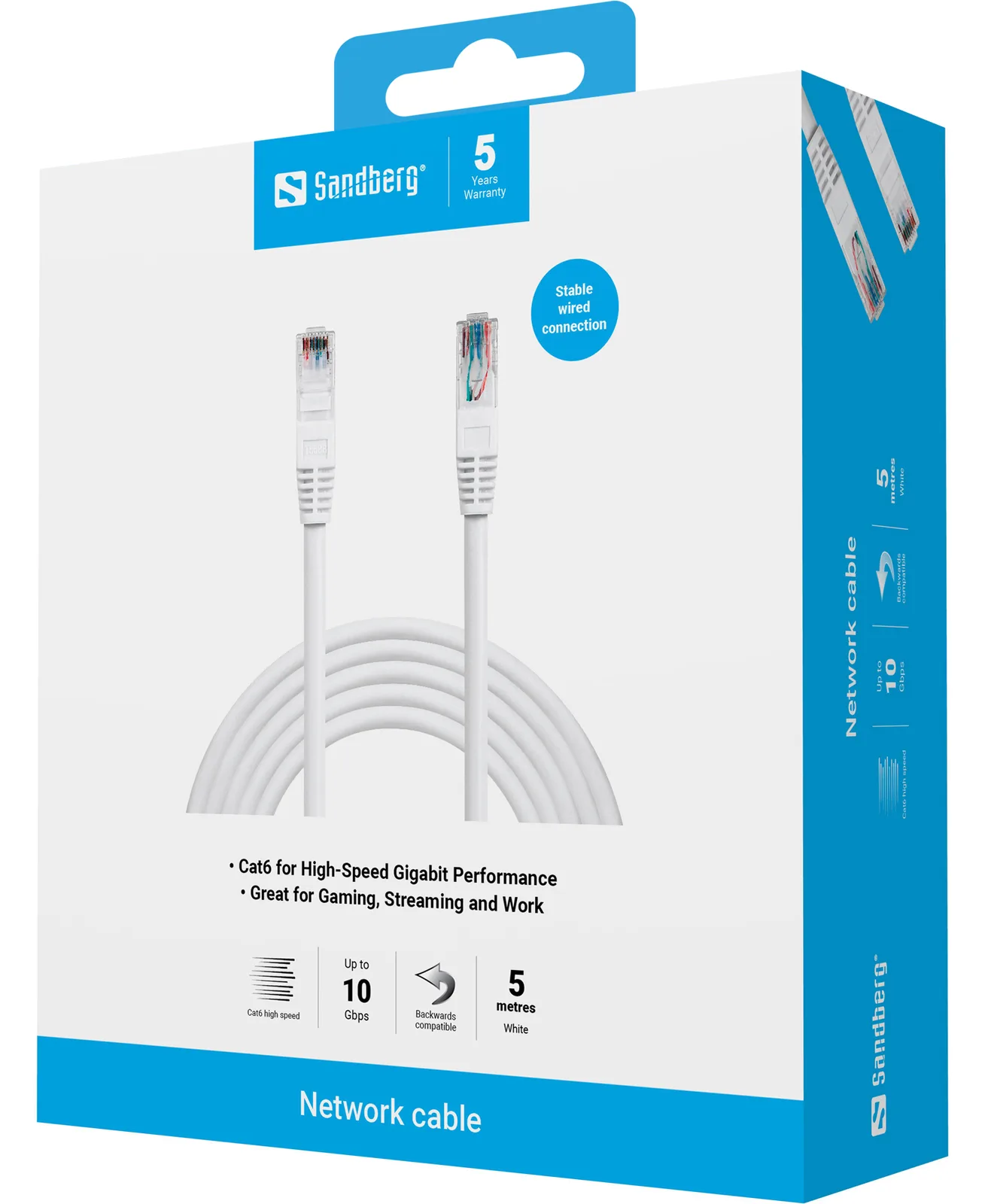 SANDBERG Netzwerkkabel - RJ-45 (M) zu RJ-45 (M), Ansicht 2