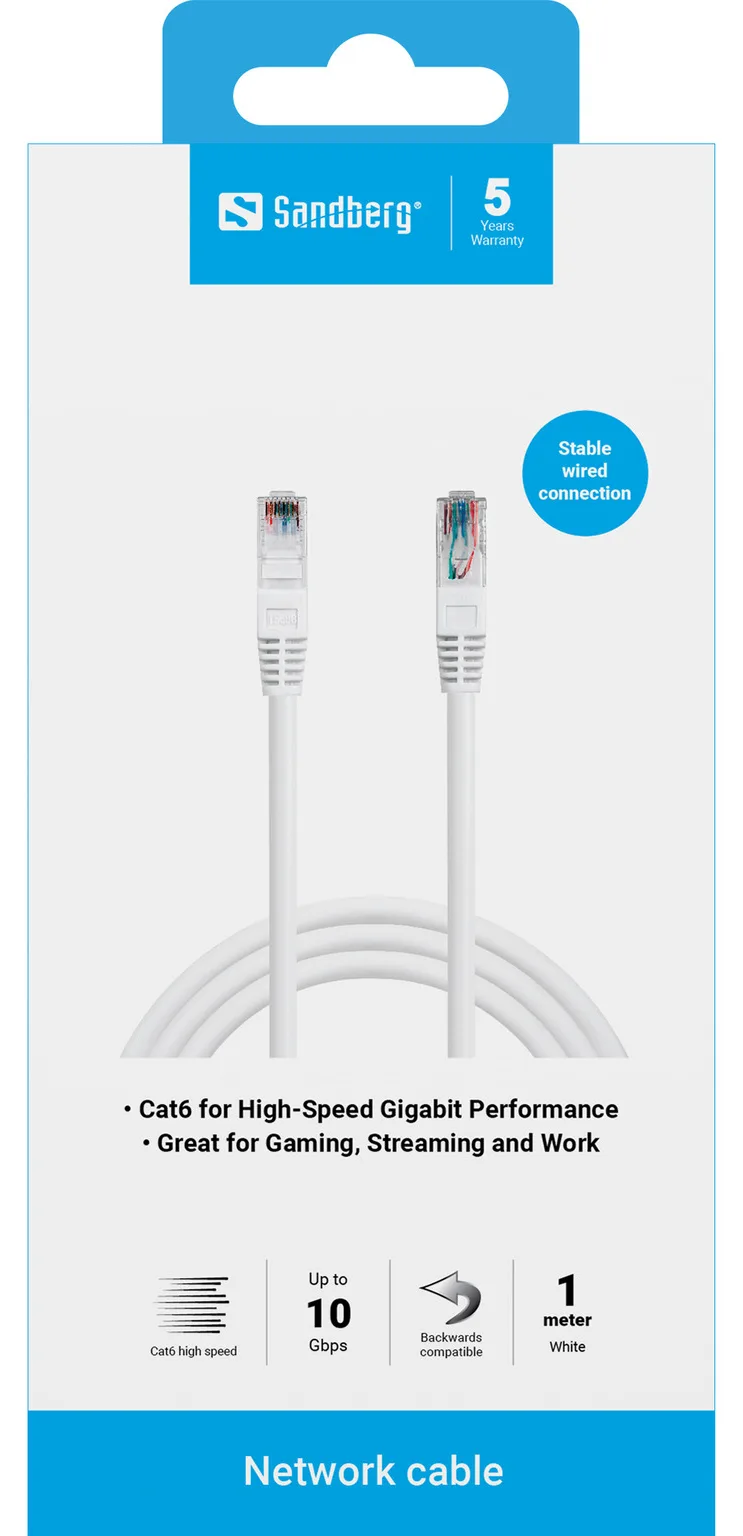 SANDBERG Netzwerkkabel - RJ-45 (M) zu RJ-45 (M), Ansicht 4