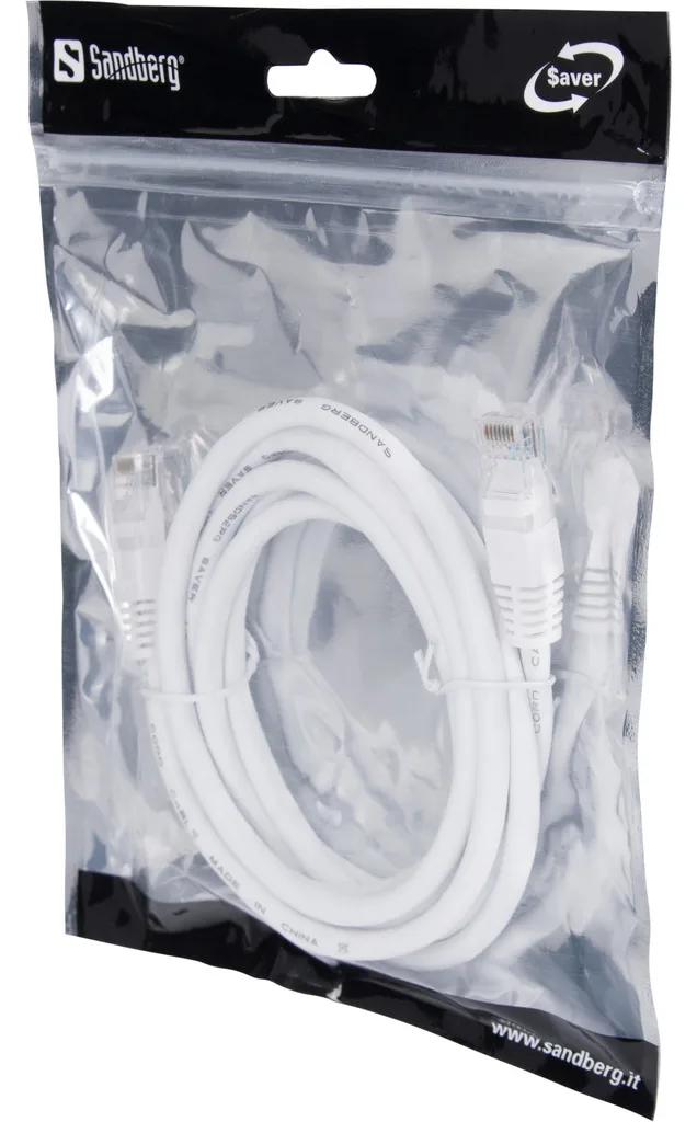 SANDBERG SAVER - Patch-Kabel - RJ-45 (M) zu RJ-45 (M), Ansicht 2