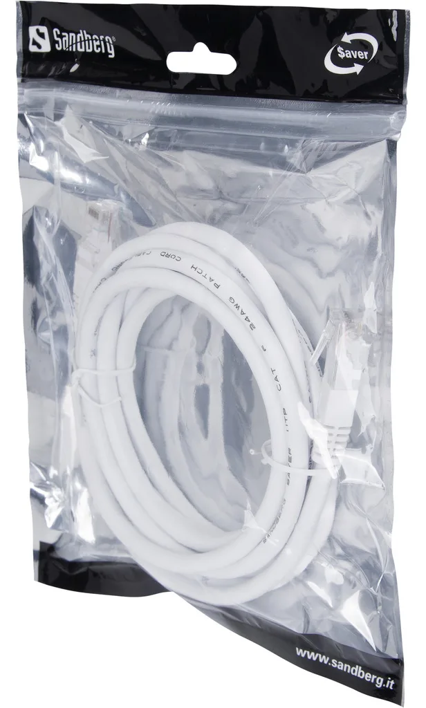 SANDBERG SAVER - Patch-Kabel - RJ-45 (M) zu RJ-45 (M), Ansicht 2