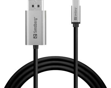 SANDBERG USB-C to DisplayPort Cable 2M von LumaTech