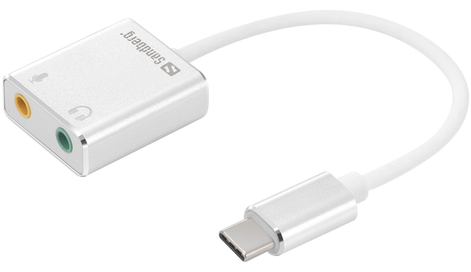 SANDBERG USB-C to Sound Link - Soundkarte - Stereo von LumaTech