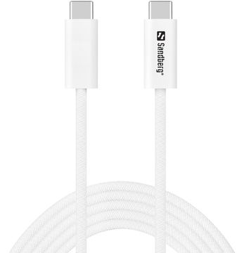 SANDBERG USB-Kabel - 24 pin USB-C (M) zu 24 pin USB-C (M) von LumaTech