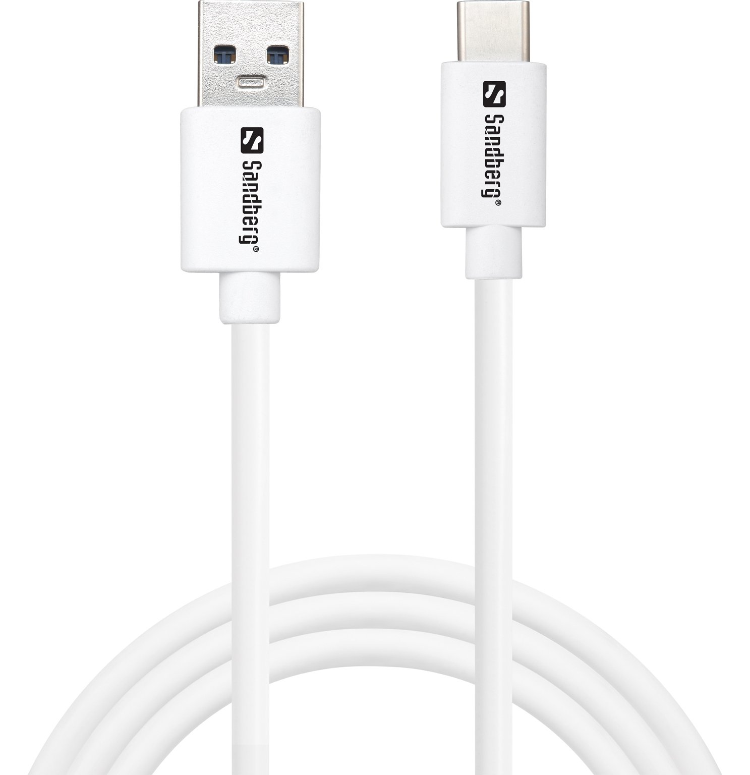 SANDBERG USB-Kabel - USB-C (M) bis USB Typ A (M) von LumaTech