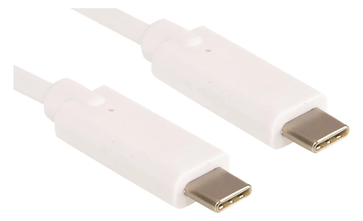 SANDBERG USB-Kabel - USB-C (M) bis USB-C (M) - Weiß, Ansicht 4