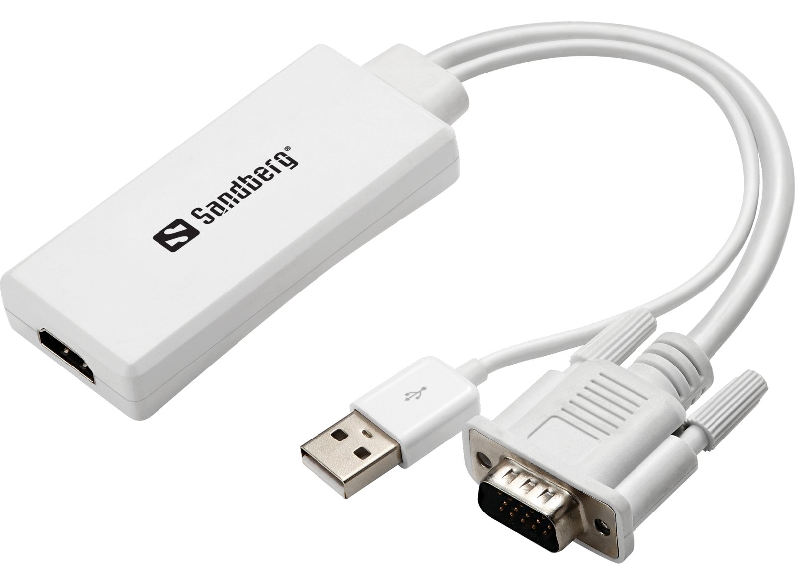 SANDBERG VGA+Audio to HDMI Converter - Videokonverter von LumaTech