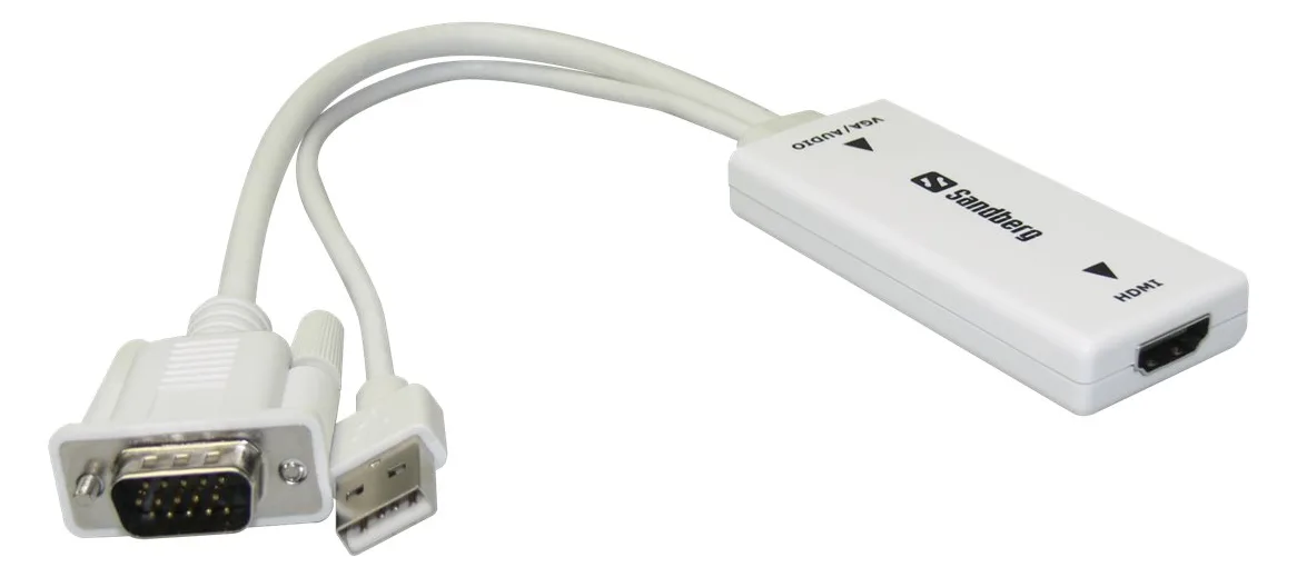 SANDBERG VGA+Audio to HDMI Converter - Videokonverter, Ansicht 2