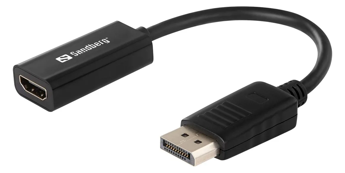 SANDBERG Videoadapter - DisplayPort männlich, Ansicht 3