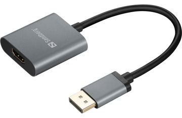 SANDBERG Videoadapter - DisplayPort männlich zu HDMI weiblich von LumaTech