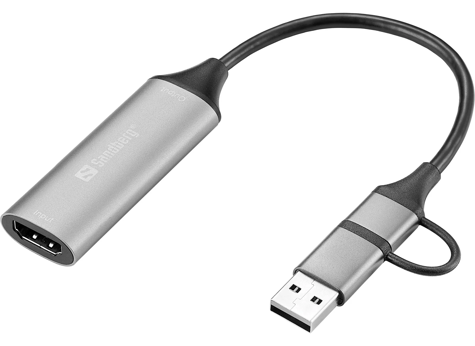 SANDBERG Videoadapter - HDMI weiblich zu 24 pin USB-C, Ansicht 3