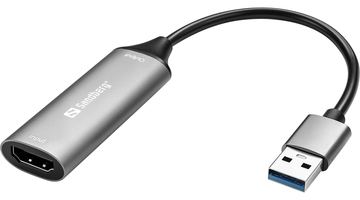 SANDBERG Videoadapter - HDMI weiblich zu USB männlich von LumaTech