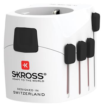 SKROSS PRO - Universal - Universal - Typ C (Euro-Stecker) - Typ E (FR) - Typ F - Typ B - Typ G (VK) - Typ I (AU) von LumaTech