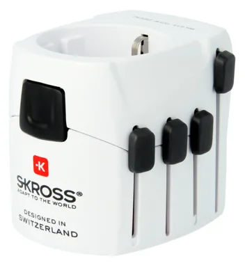 SKROSS PRO - Universal - Universal - Typ C (Euro-Stecker) - Typ E (FR) - Typ F - Typ B - Typ G (VK) - Typ I (AU), Ansicht 2