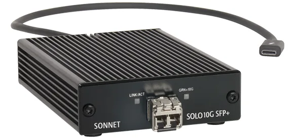 Sonnet Solo10G SFP+ - Thunderbolt 3 Edition - Netzwerkadapter, Ansicht 2