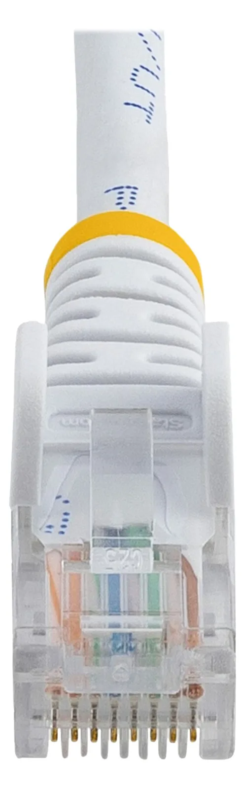 StarTech.com 0,5m Cat5e Ethernet Netzwerkkabel Snagless mit RJ45 - Cat 5e UTP Kabel - Weiß - Patch-Kabel - RJ-45 (M), Ansicht 4