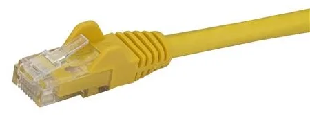 StarTech.com 0,5m Cat6 Snagless RJ45 Ethernet Netzwerkkabel - Gelb - 50cm Cat 6 UTP Kabel - Netzwerkkabel - RJ-45 (M), Ansicht 4