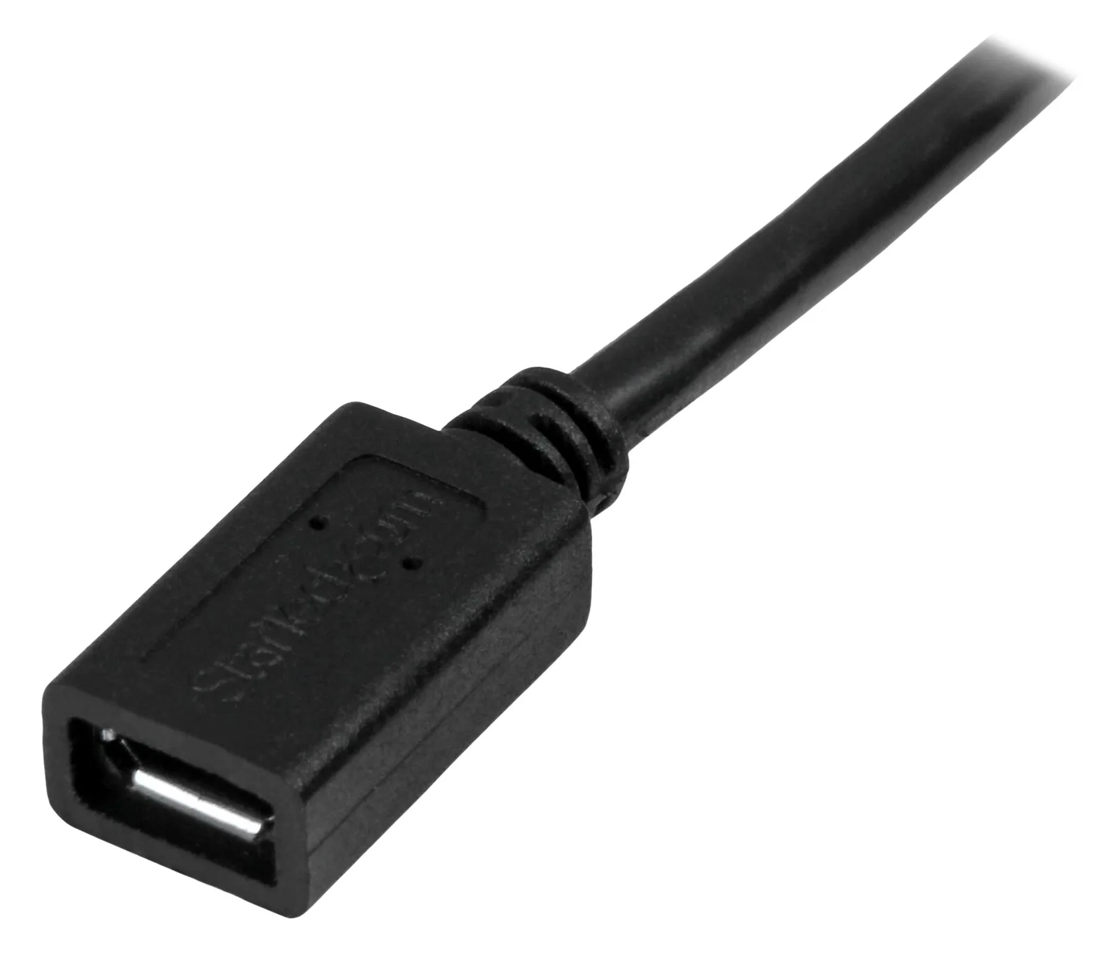 StarTech.com 0,5m Micro USB Verlängerungskabel - Stecker/Buchse - Micro USB Stecker zu Micro USB Buchse Kabel, Ansicht 2