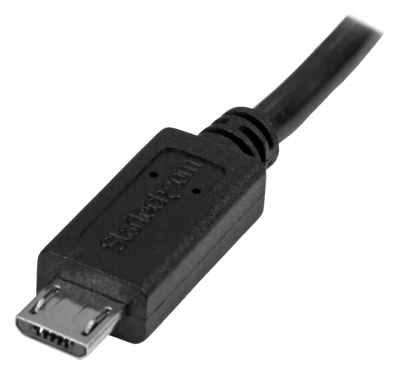 StarTech.com 0,5m Micro USB Verlängerungskabel - Stecker/Buchse - Micro USB Stecker zu Micro USB Buchse Kabel, Ansicht 3