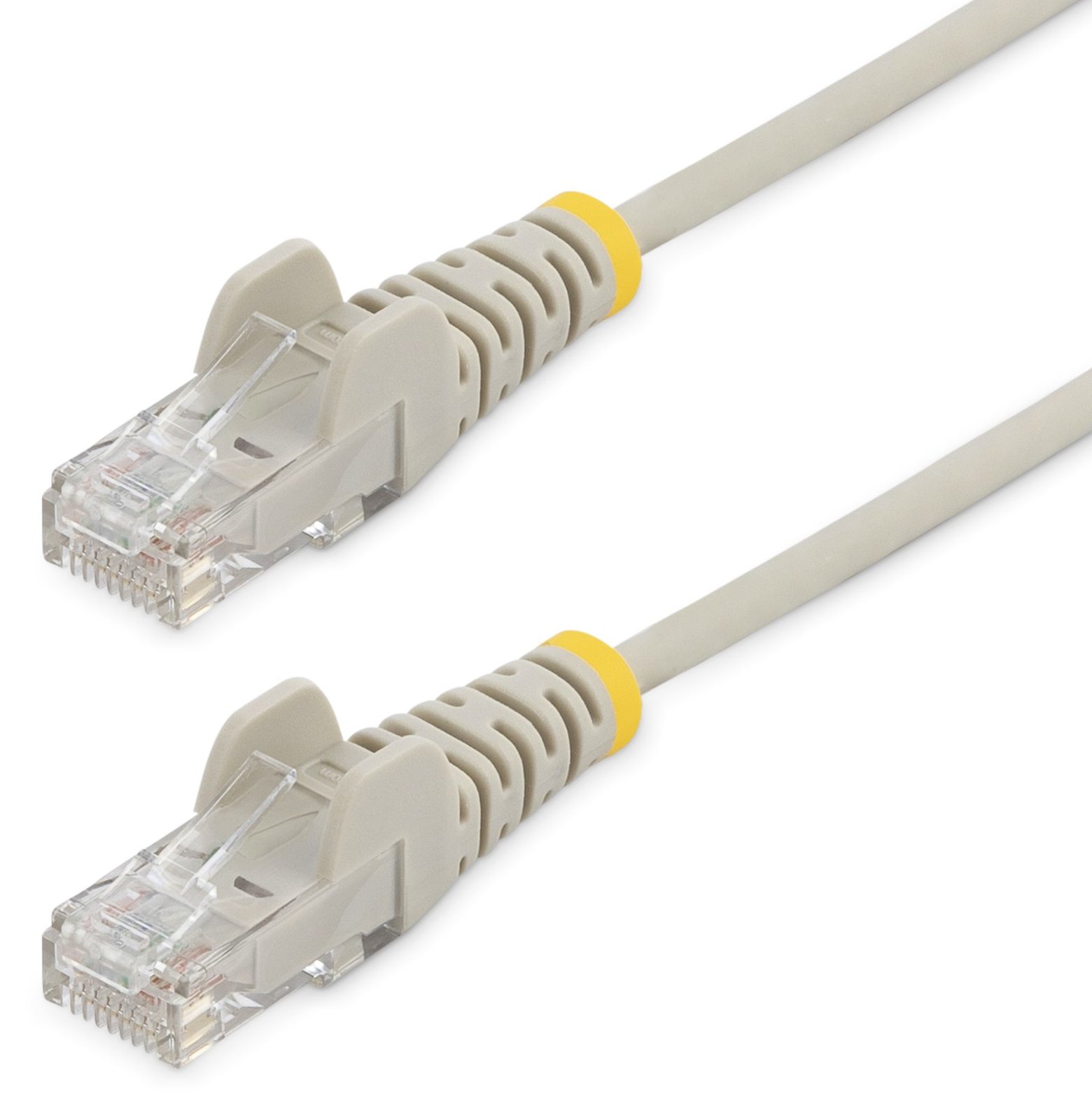 StarTech.com 1 m Cat6-Kabel - Schlankes Cat6-Patchkabel - Grau - Snagless RJ45-Anschlusse