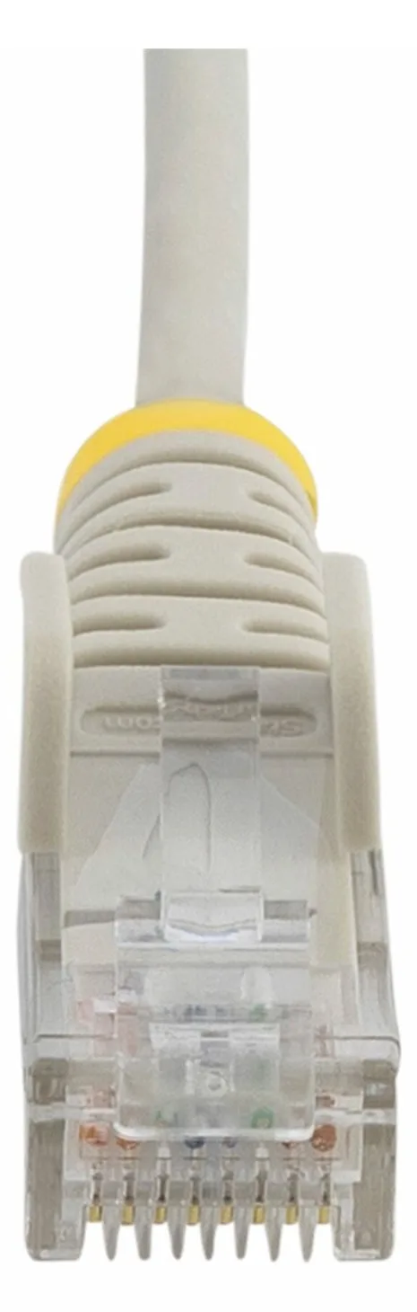 StarTech.com 1 m Cat6-Kabel - Schlankes Cat6-Patchkabel - Grau - Snagless RJ45-Anschlusse, Ansicht 3