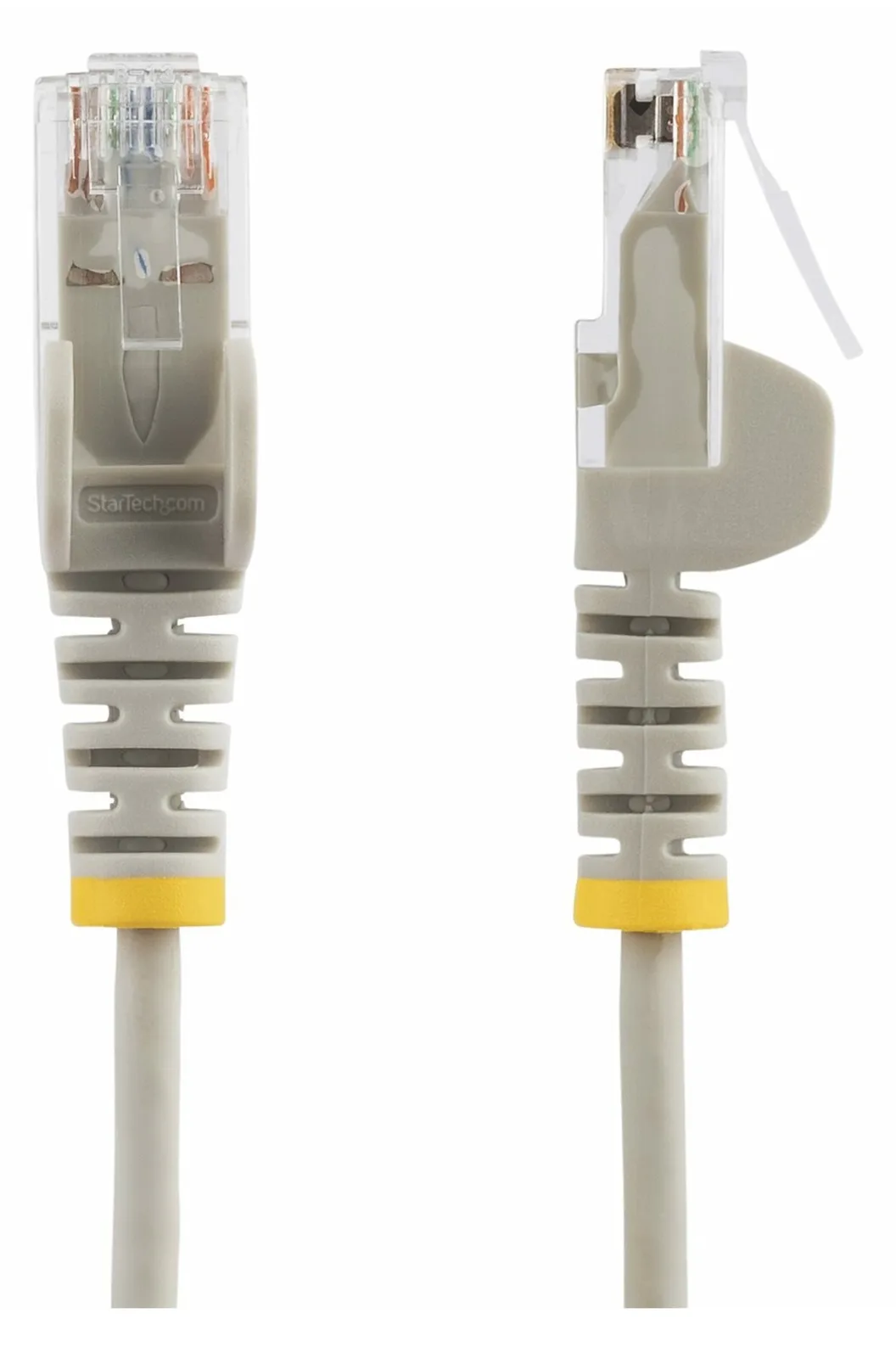 StarTech.com 1 m Cat6-Kabel - Schlankes Cat6-Patchkabel - Grau - Snagless RJ45-Anschlusse, Ansicht 4