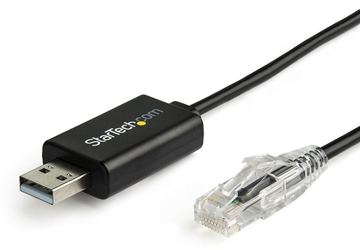 StarTech.com 1,8 m Cisco Console Cable USB to RJ45- Rollover Kabel - Windows, Mac und Linux - St/St (ICUSBROLLOVR) von LumaTech