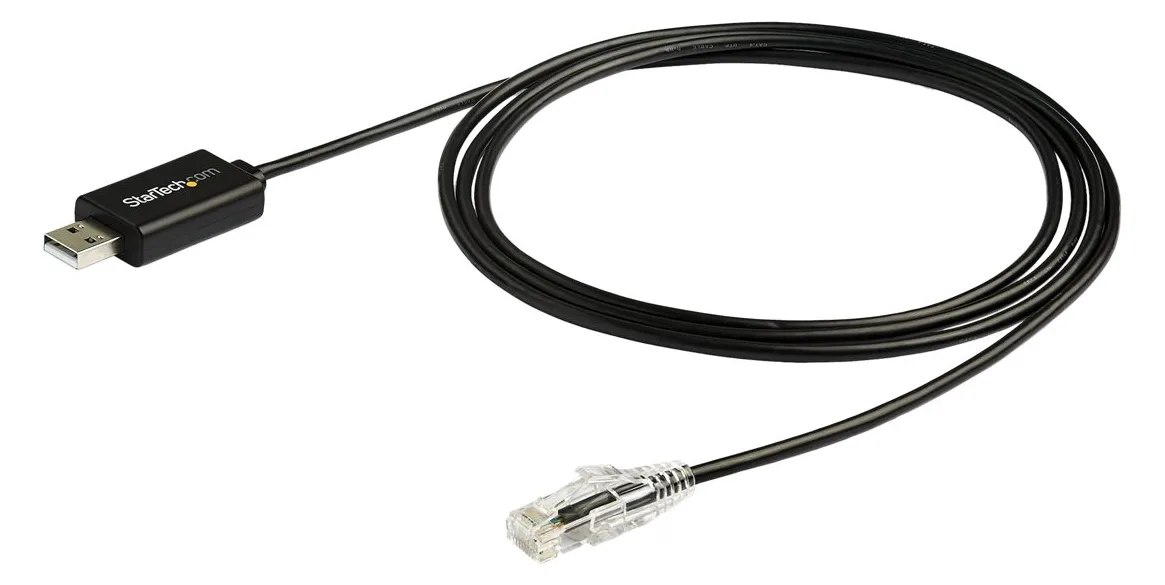 StarTech.com 1,8 m Cisco Console Cable USB to RJ45- Rollover Kabel - Windows, Mac und Linux - St/St (ICUSBROLLOVR), Ansicht 4