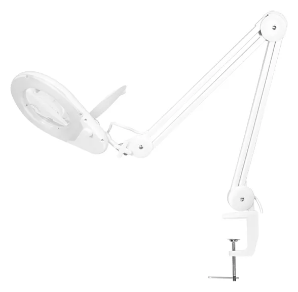LogiLink Tisch-Lupenleuchte - LED - Klemmbefestigung, Ansicht 2