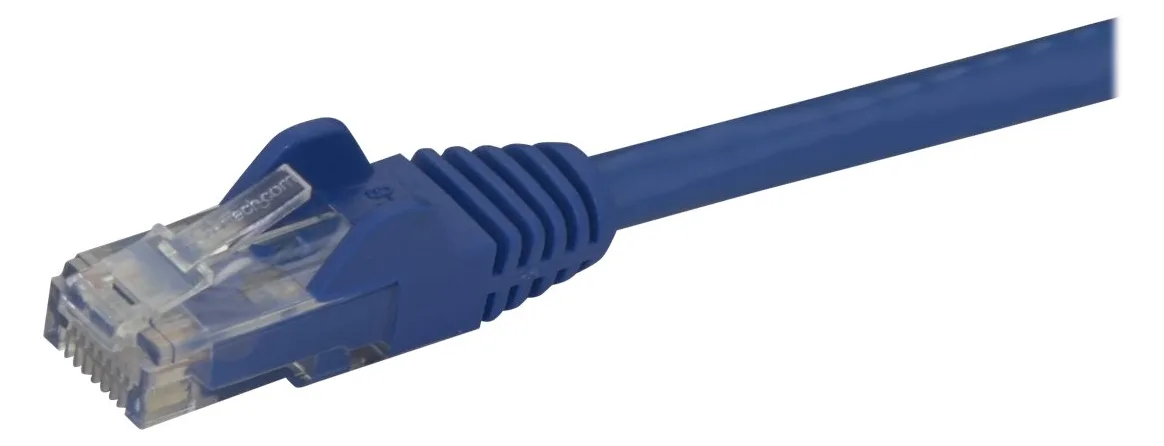 StarTech.com 1.5m CAT6 Ethernet Cable, 10 Gigabit Snagless RJ45 650MHz 100W PoE Patch Cord - Blau, Ansicht 3