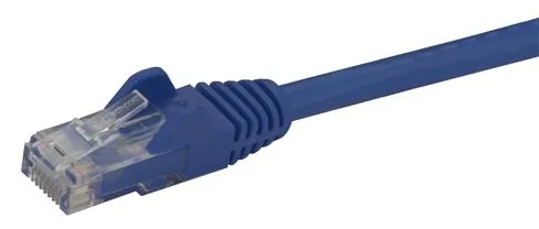 StarTech.com 1.5m CAT6 Ethernet Cable, 10 Gigabit Snagless RJ45 650MHz 100W PoE Patch Cord - Blau, Ansicht 4