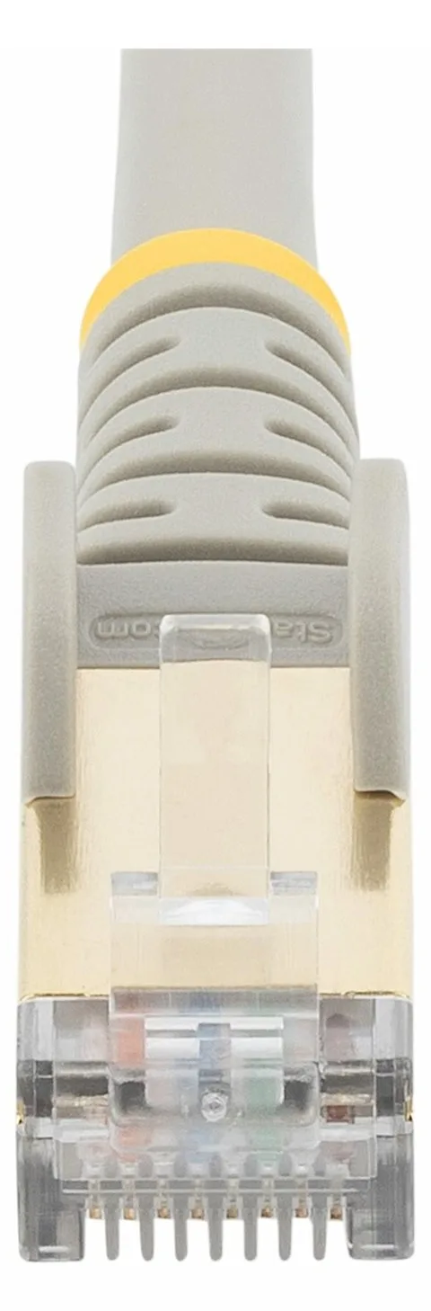 StarTech.com 1.5m CAT6A Ethernet Cable, 10 Gigabit Shielded Snagless RJ45 100W PoE Patch Cord - Grau, Ansicht 4