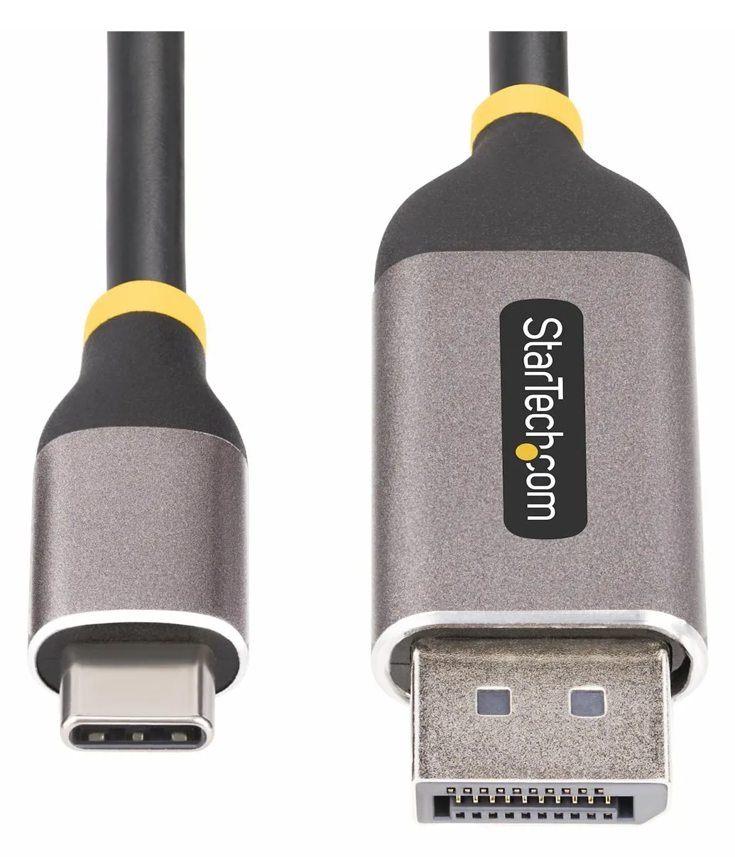 StarTech.com 10ft (3m) USB-C to DisplayPort Adapter Cable, 8K 60Hz - Adapterkabel - 24 pin USB-C (M), Ansicht 3