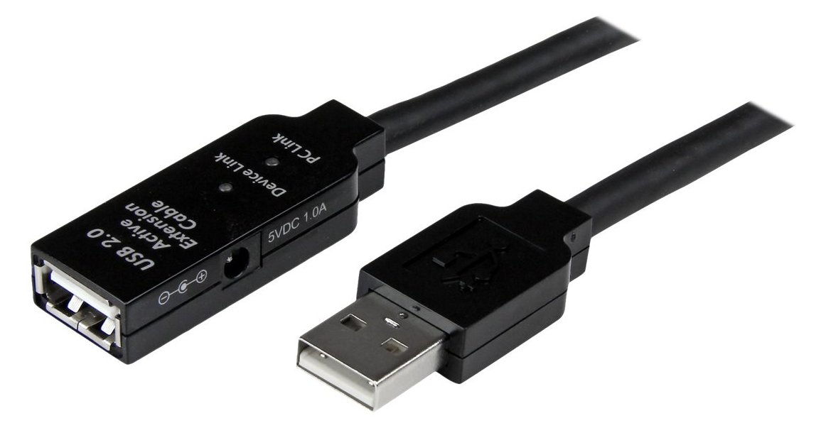 StarTech.com 10m aktives USB 2.0 Verlängerungskabel - St/Bu - USB Verlängerung / Repeater Kabel von LumaTech