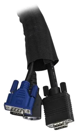 StarTech.com 15' (4.6m) Cable Management Sleeve, Flexible Coiled Cable Wrap, 1-1.5 diameter Expandable Sleeve, Ansicht 2