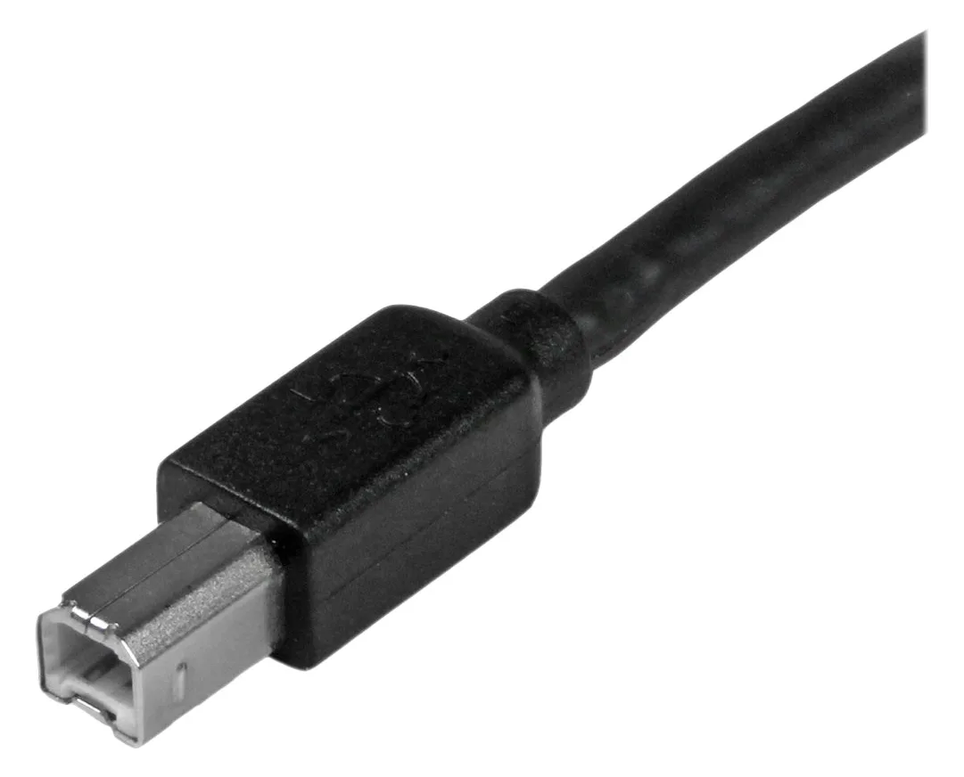 StarTech.com 15m aktives USB 2.0 A auf B Kabel - Stecker/Stecker - USB Druckerkabel 1x USB A / 1x USB B - Schwarz, Ansicht 3