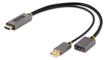 StarTech.com 1ft (30cm) HDMI to DisplayPort Adapter, Active 4K 60Hz HDMI Source to DP Monitor Adapter Cable von LumaTech