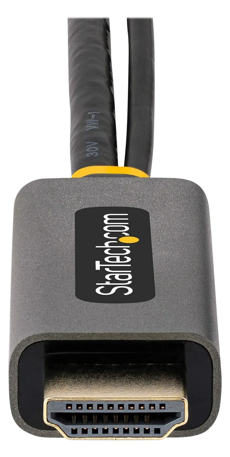 StarTech.com 1ft (30cm) HDMI to DisplayPort Adapter, Active 4K 60Hz HDMI Source to DP Monitor Adapter Cable, Ansicht 3