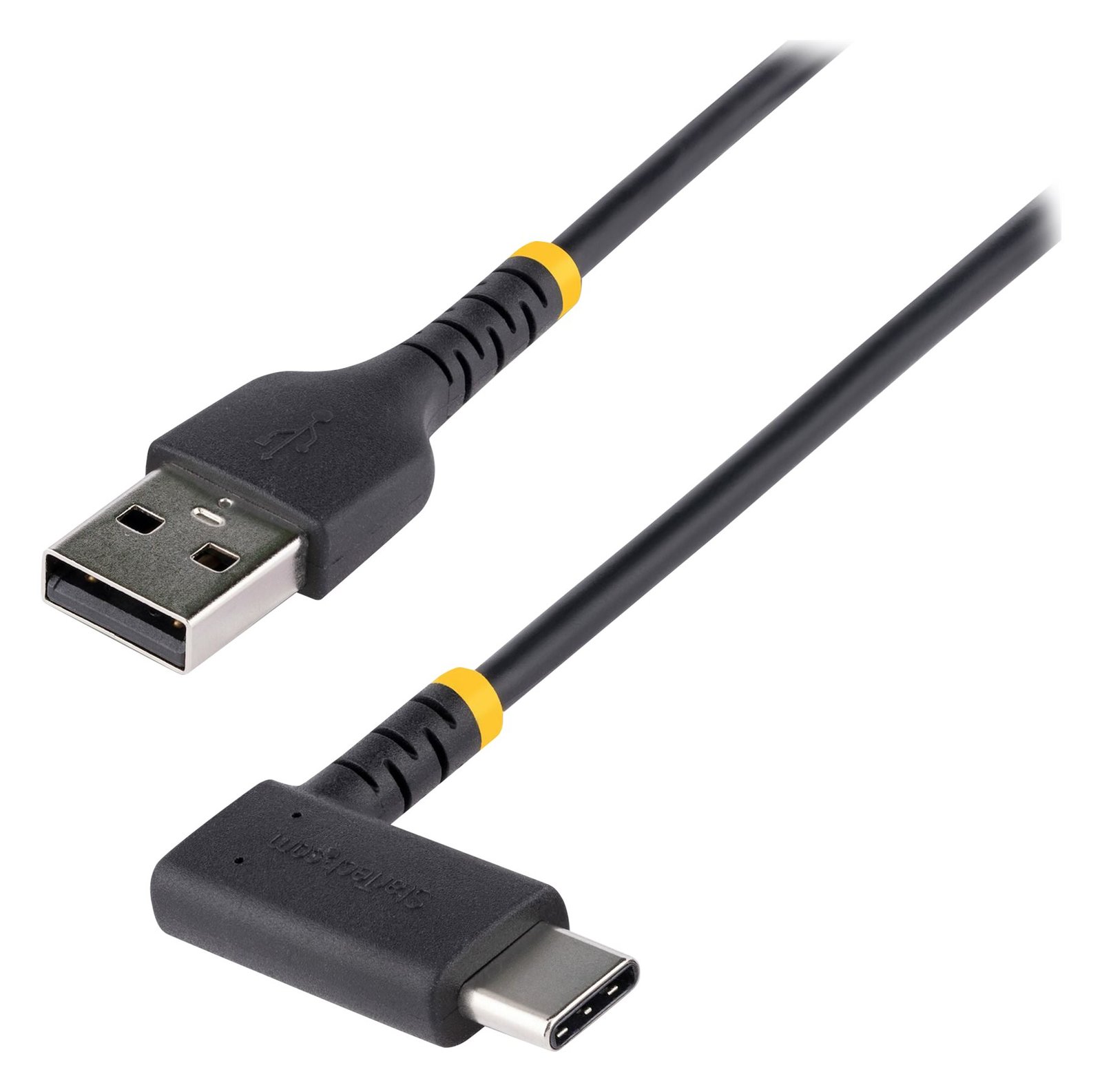 StarTech.com 1ft (30cm) USB A to C Charging Cable Right Angle, Heavy Duty Fast Charge USB-C Cable von LumaTech