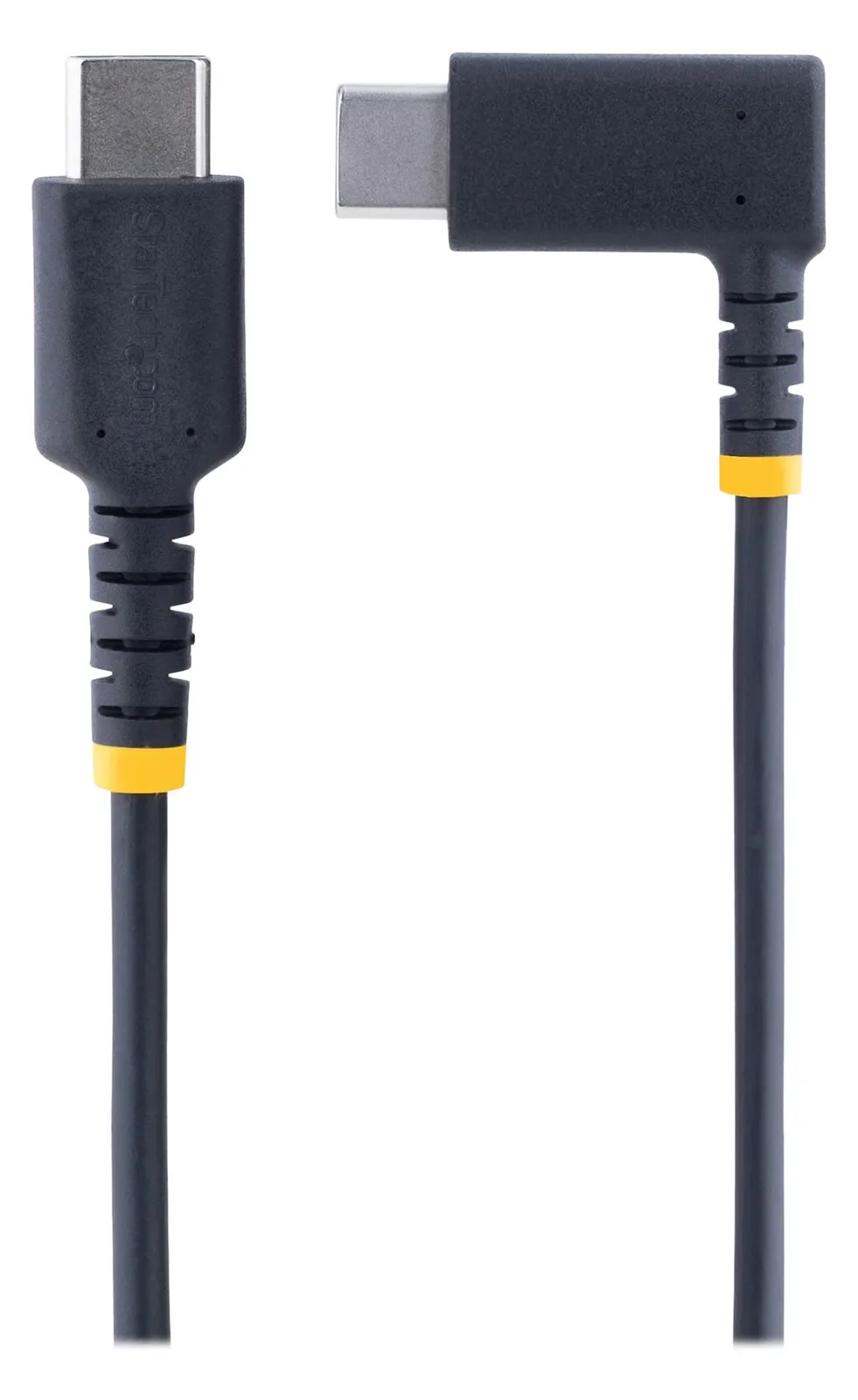 StarTech.com 1ft (30cm) USB C Charging Cable Right Angle, 60W PD 3A, Heavy Duty Fast Charge USB-C Cable, Ansicht 3