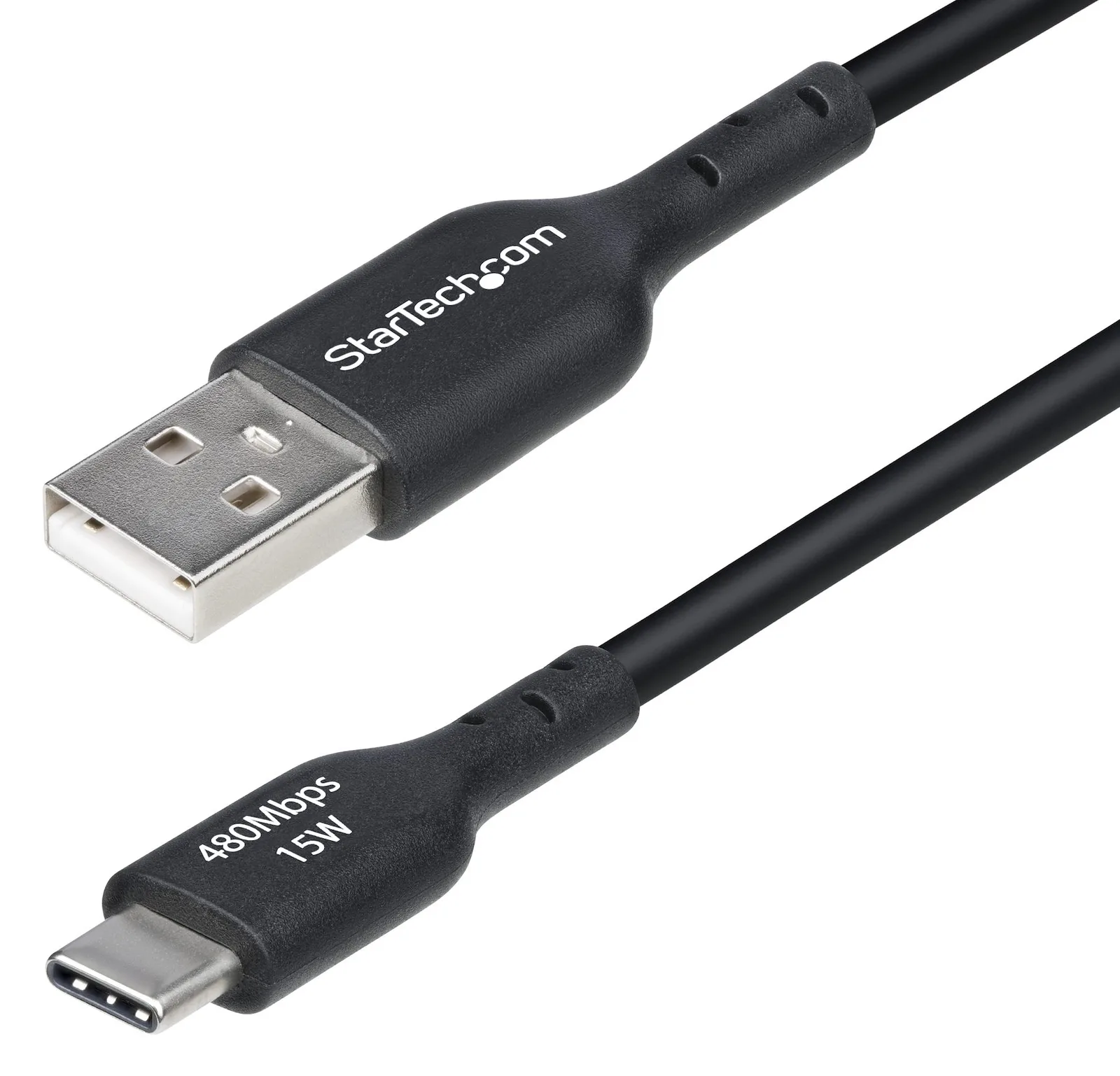 StarTech.com 1ft (30cm) USB-A to USB-C Charging Cable, Charger Cord - USB-Kabel - USB (M), Ansicht 2