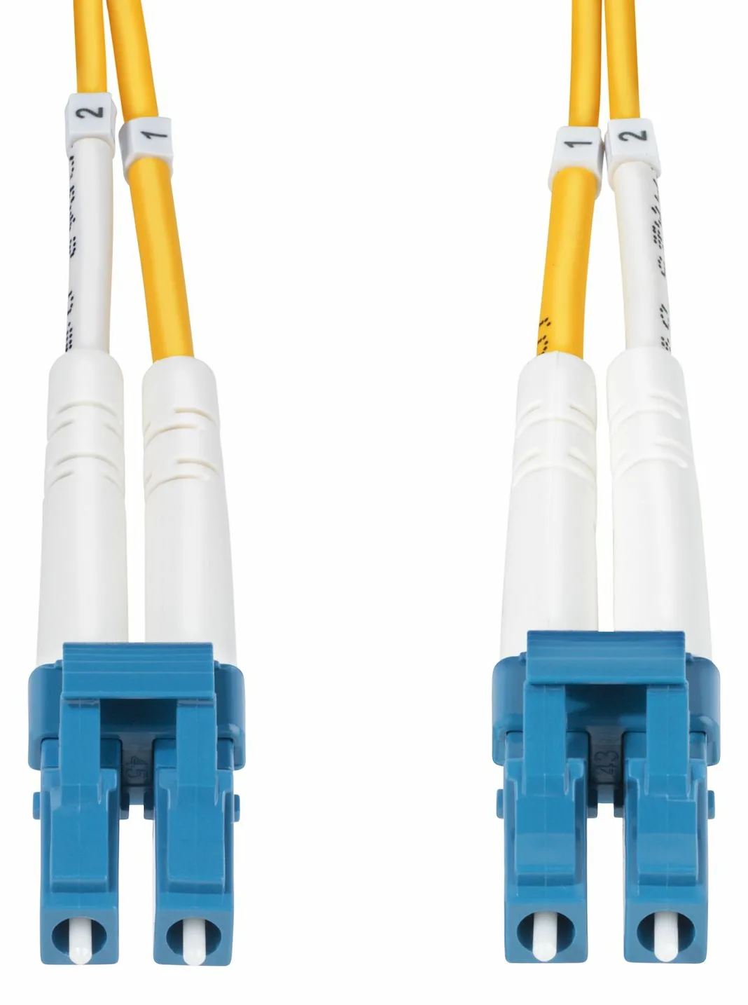StarTech.com 1m (3.3ft) LC to LC (UPC) OS2 Single Mode Duplex Fiber Optic Cable, 9/125µm, Laser Optimized, 10G, Ansicht 2
