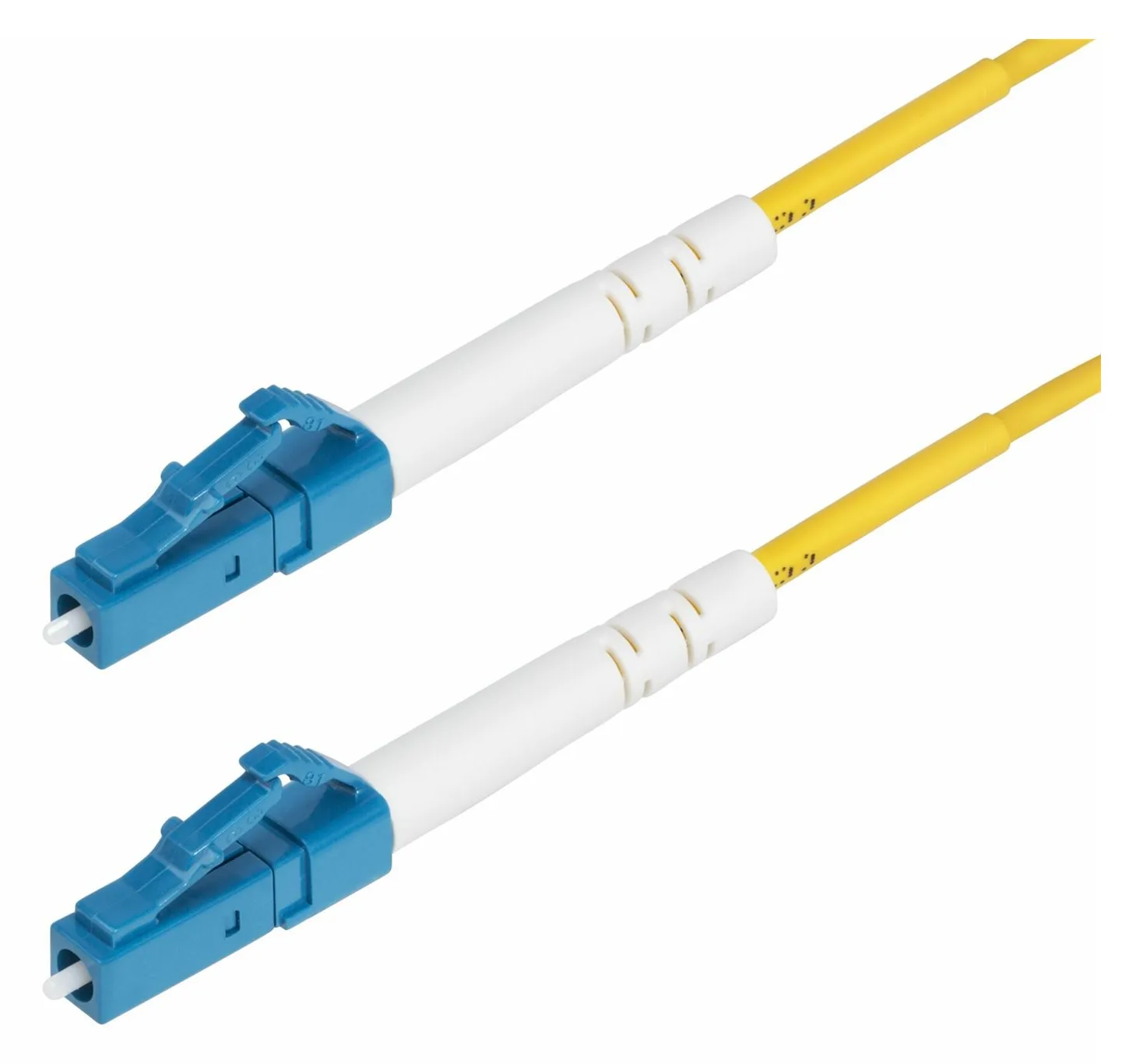 StarTech.com 1m (3.3ft) LC to LC (UPC) OS2 Single Mode Simplex Fiber Optic Cable, 9/125µm, Laser Optimized, 40G/100G, Ansicht 3