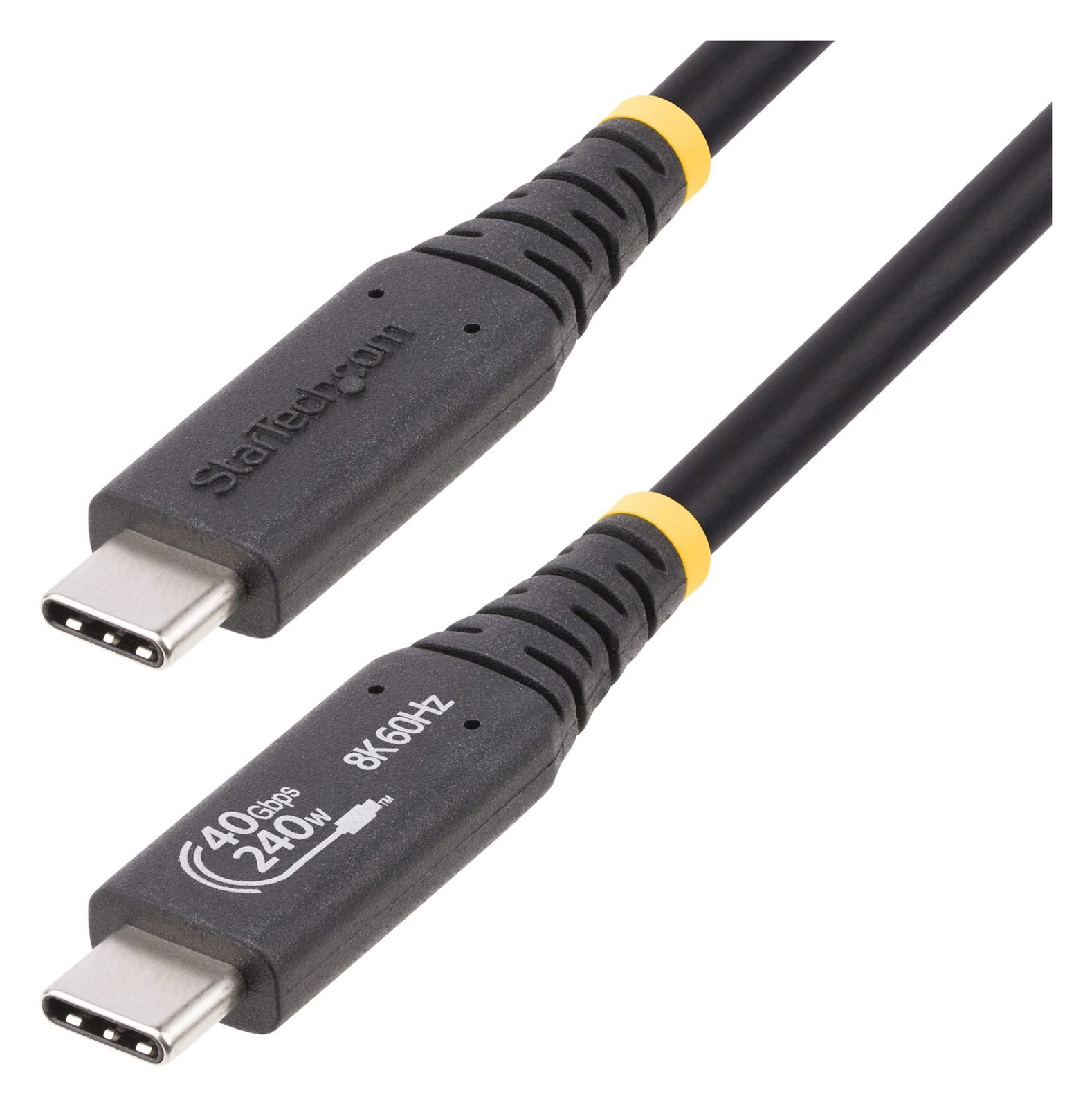 StarTech.com 1m (3.3ft) USB4 Cable, USB-IF Certified USB-C Cable, 40 Gbps - USB-Kabel - 24 pin USB-C (M) von LumaTech