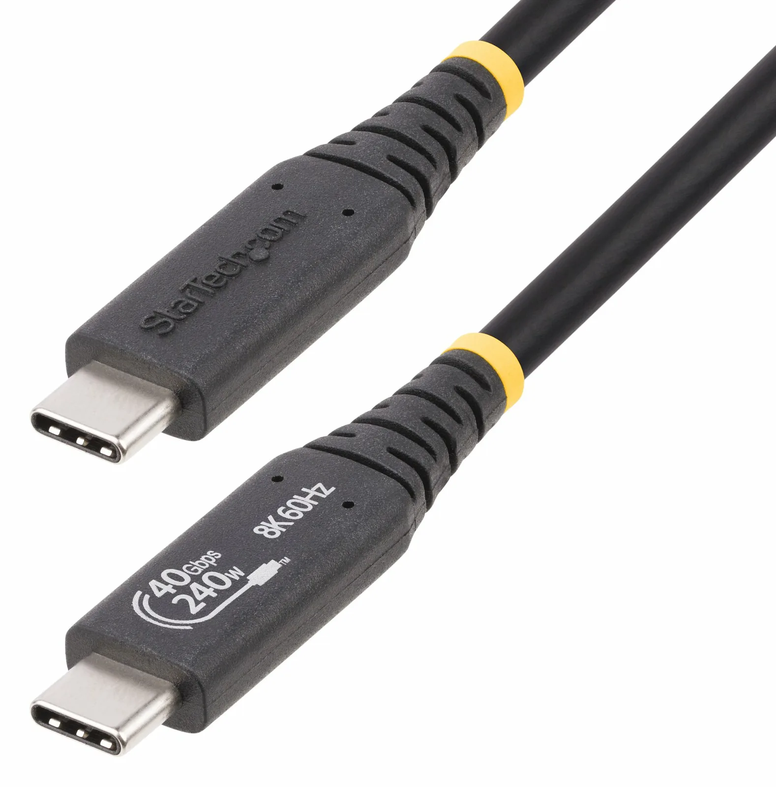 StarTech.com 1m (3.3ft) USB4 Cable, USB-IF Certified USB-C Cable, 40 Gbps - USB-Kabel - 24 pin USB-C (M), Ansicht 2
