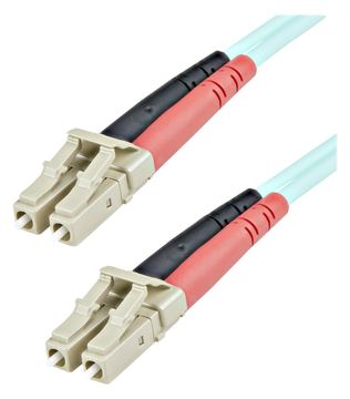StarTech.com 1m (3ft) LC/UPC to LC/UPC OM3 Multimode Fiber Optic Cable, Full Duplex 50/125Âµm Zipcord Fiber Cable von LumaTech