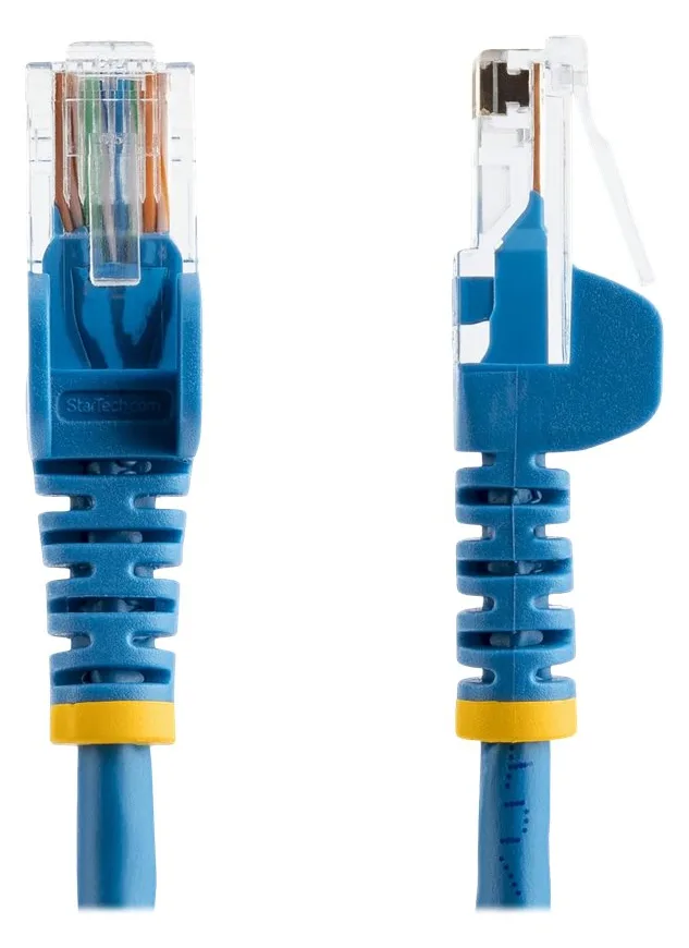 StarTech.com 1m Cat5e RJ45 UTP Netzwerkkabel Snagless - Cat 5e Patchkabel - Blau - Stecker / Stecker - Patch-Kabel, Ansicht 3